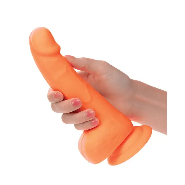 Silicone Studs Neon 6’’ Dildo - Dongs & Dildos