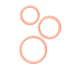 CalExotics Sextoys for Couples Ivory Silicone Support Rings at the Haus of Shag