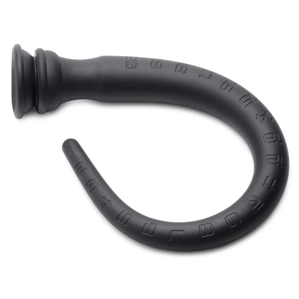 Hosed Plain Dildo Silicone Tapered Anal Hose at the Haus of Shag