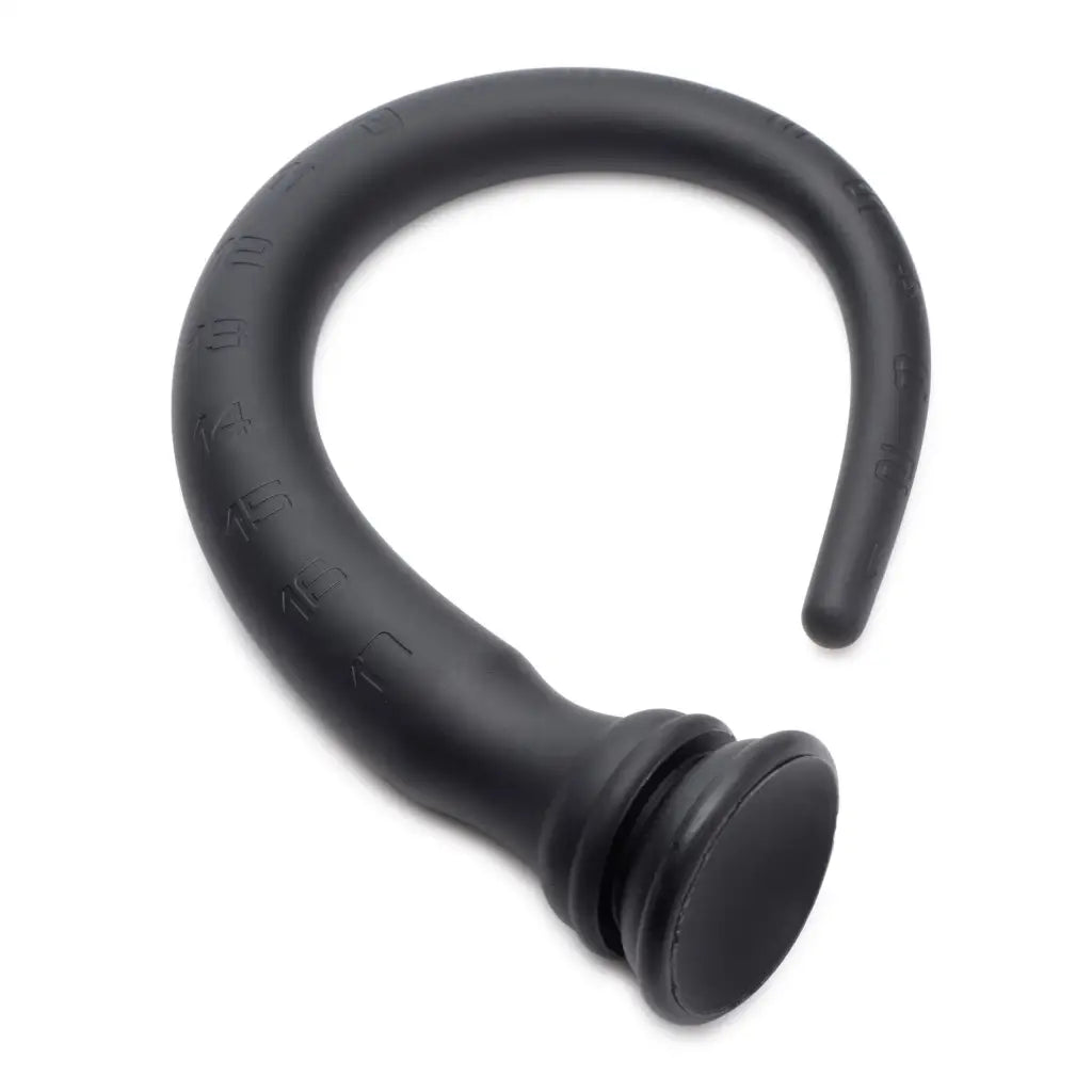 Hosed Plain Dildo Silicone Tapered Anal Hose at the Haus of Shag