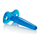 CalExotics Anal Toys Blue Silicone Tee Probe at the Haus of Shag