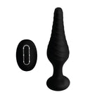 Under Control Prostate Vibrator Silicone Vibrating Anal Plug With Remote Control at the Haus of Shag