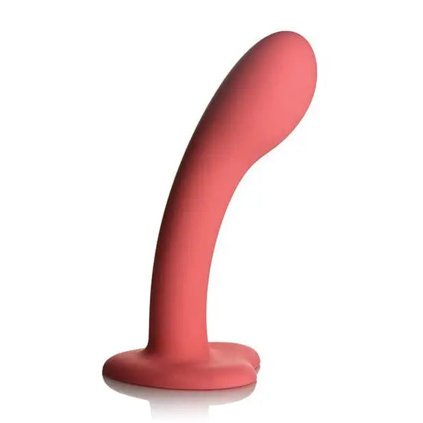 Curve Novelties Dildos Simply Sweet G-Spot Silicone Dildo 7in Pink at the Haus of Shag