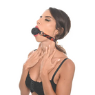 Sincerely Sportsheets Amber Adjustable Silicone Breathable Ball Gag Tortoiseshell - Ball Gag