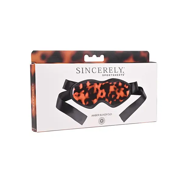 Sincerely Sportsheets Amber Blindfold Tortoiseshell - Blindfold