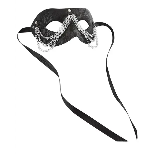 Sincerely Sportsheets Chained Lace Mask - Cuffs