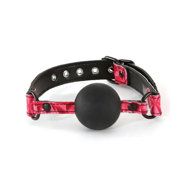 Sinful Soft Silicone Gag Black - Black - Ball Gag