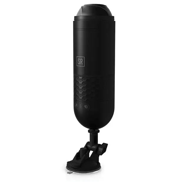 Sir Richards Control Power Bator in black with a suction cup base, electronic audio product