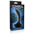 Sir Richard’s Control Ulitimate Silicone P-Spot Massager - Black - Powered Butt Plug