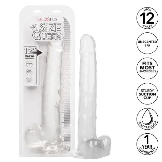 CalExotics Dildos Size Queen 12in at the Haus of Shag