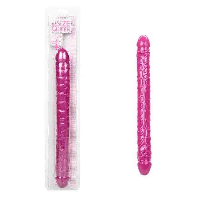 Size Queen 17in - Pink - Realistic Dildo