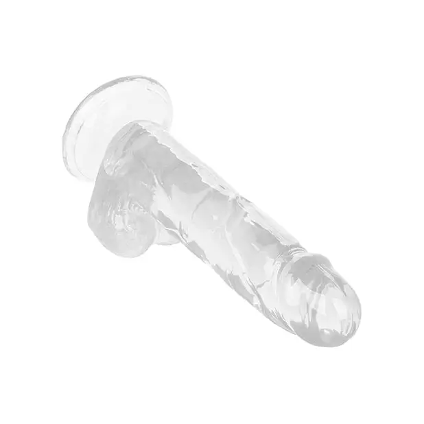 Transparent plastic screw with flat head for Size Queen 6’ Dildo for secure attachment