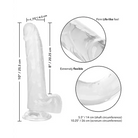 CalExotics Dongs & Dildos Size Queen 8" Dildo at the Haus of Shag