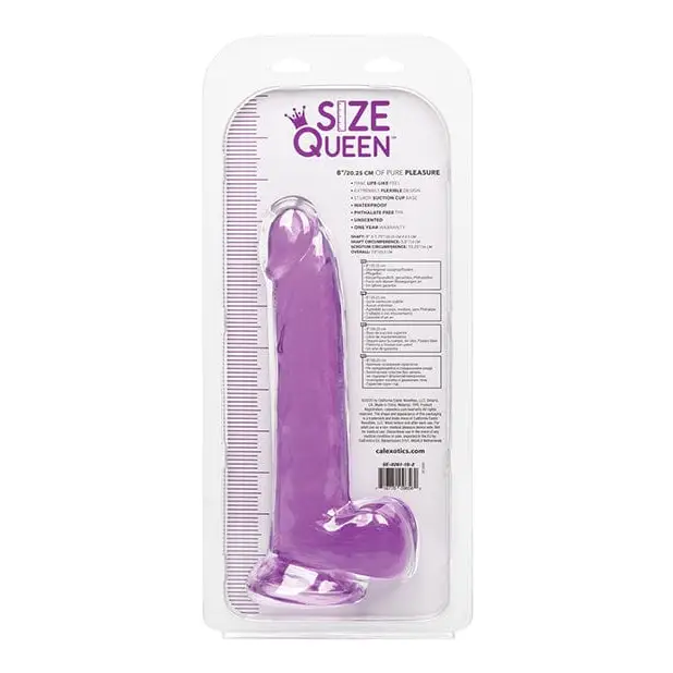 CalExotics Dongs & Dildos Size Queen 8" Dildo at the Haus of Shag