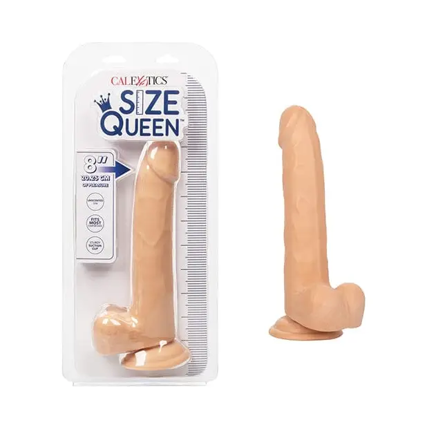 CalExotics Dongs & Dildos Ivory Size Queen 8" Dildo at the Haus of Shag