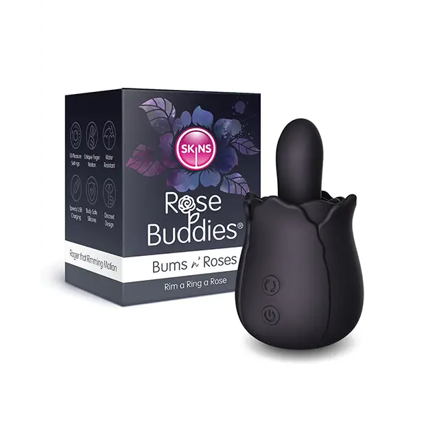 Skins Rose Buddies Bums N Roses - Black - Stimulators