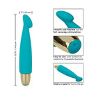 CalExotics Vibrator Slay #adoreme - Teal at the Haus of Shag