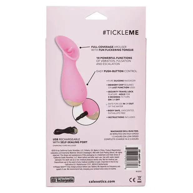 CalExotics Vibrator Slay #tickleme - Pink at the Haus of Shag