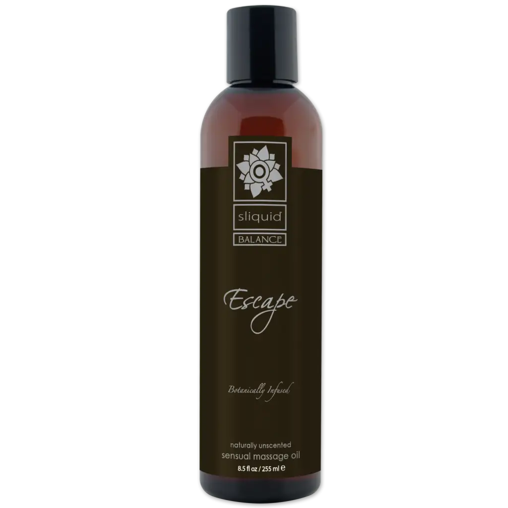 Sliquid Balance Naturally-Derived Massage Oils - Escape / 8.5 oz. - Massage Oil