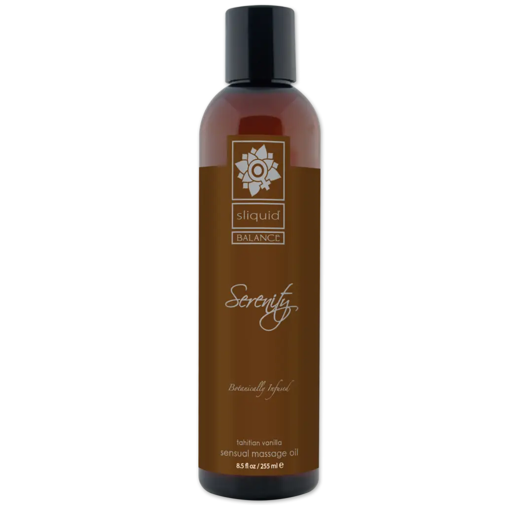 Sliquid Balance Naturally-Derived Massage Oils - Serenity / 8.5 oz. - Massage Oil