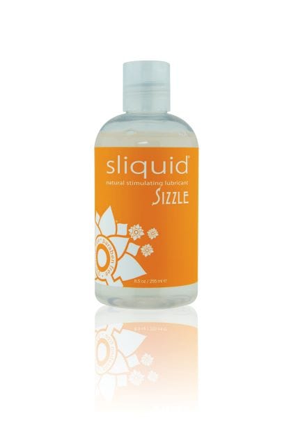 Sliquid Lubricants and Toy Cleaners Sliquid Naturals Sizzle Warming 8.5 oz . at the Haus of Shag