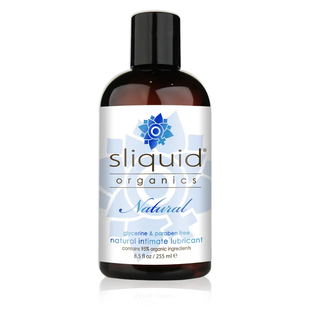 Sliquid Organics Natural Intimate Lubricant - 8.5 oz. - Water Based Lubricant