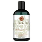 Bottle of Sliquid Organics Oceanics natural intimate lubricant in Sliquid Organics packaging