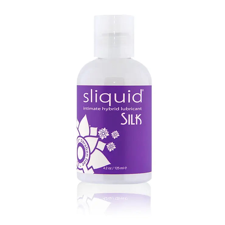 Sliquid Silk Hybrid Lubricant - 4.2 oz. - Hybrid Lubricant