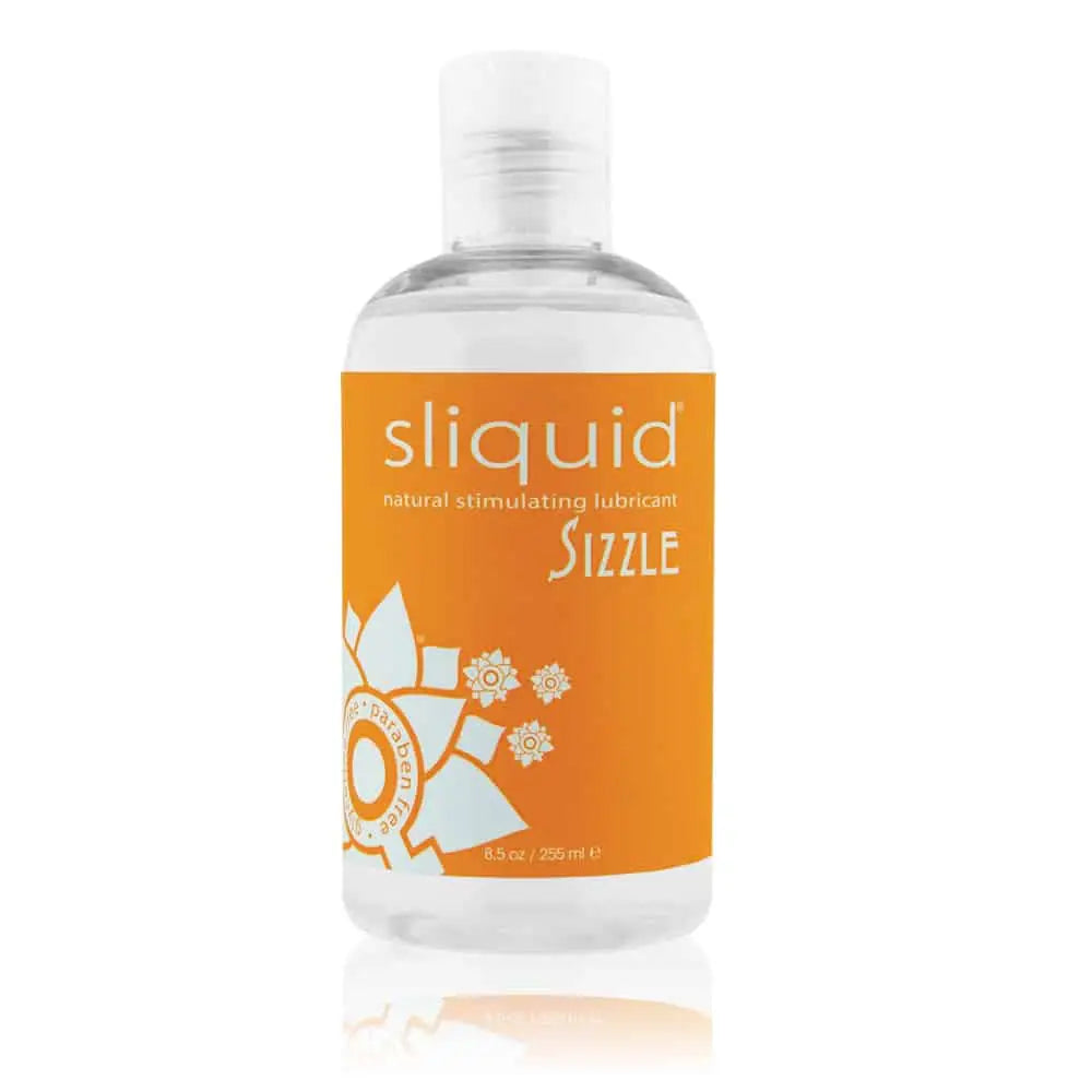 Sliquid Sizzle Warming Water-Based Lubricant - 8.5 oz. - Water Based Lubricant