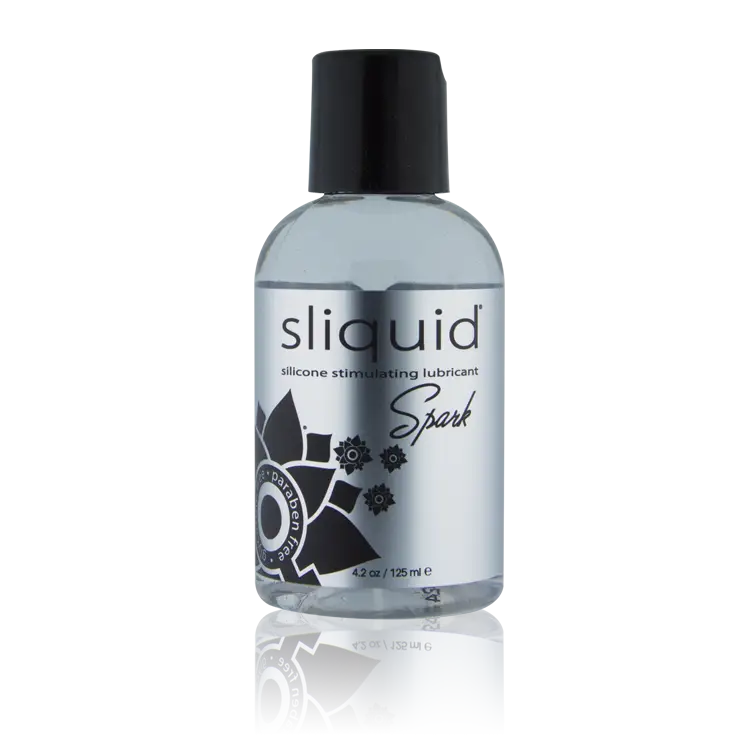 Sliquid Spark Stimulating Silicone Lubricant - 4.2 oz. - Silicone Lubricant