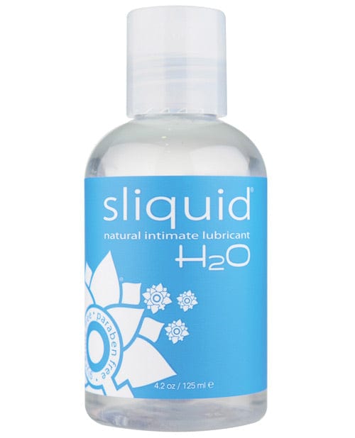 Sliquid Water Based Lubricant 4.2 oz. Sliquid Naturals H2O Intimate Lube (Glycerine & Paraben Free) at the Haus of Shag
