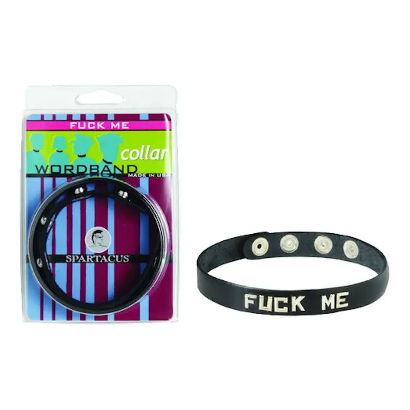 Sm Collar- Fuck Me - Collar