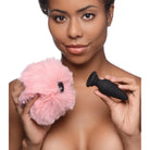 Tailz Plug Pink Small Anal Plug With Interchangeable Bunny Tail at the Haus of Shag