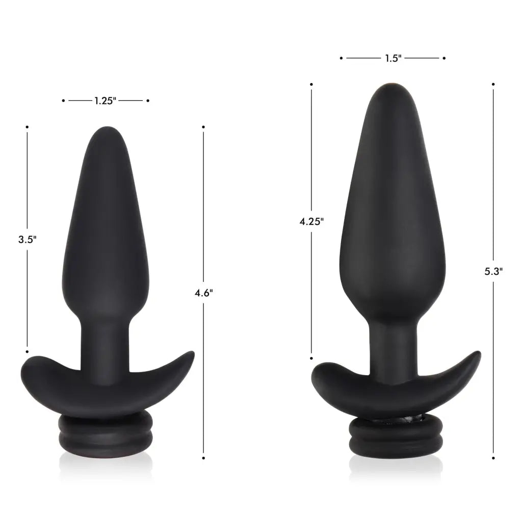 Tailz Plug Small Vibrating Anal Plug With Interchangeable Fox Tail at the Haus of Shag