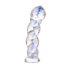 Prisms New-products Soma Twisted Glass Dildo at the Haus of Shag