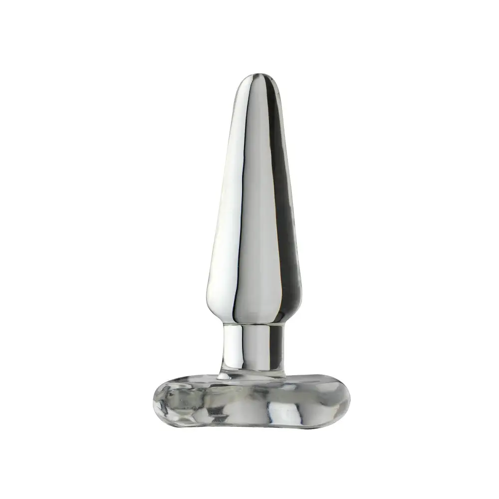 Spade Anal Plug Clear - Small - Butt Plug