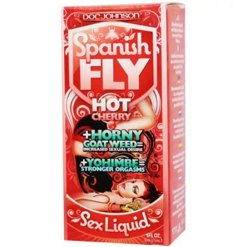 Spanish Fly Hot Cherry Sex Liquid 1 fl oz - Enhancers and Stimulants