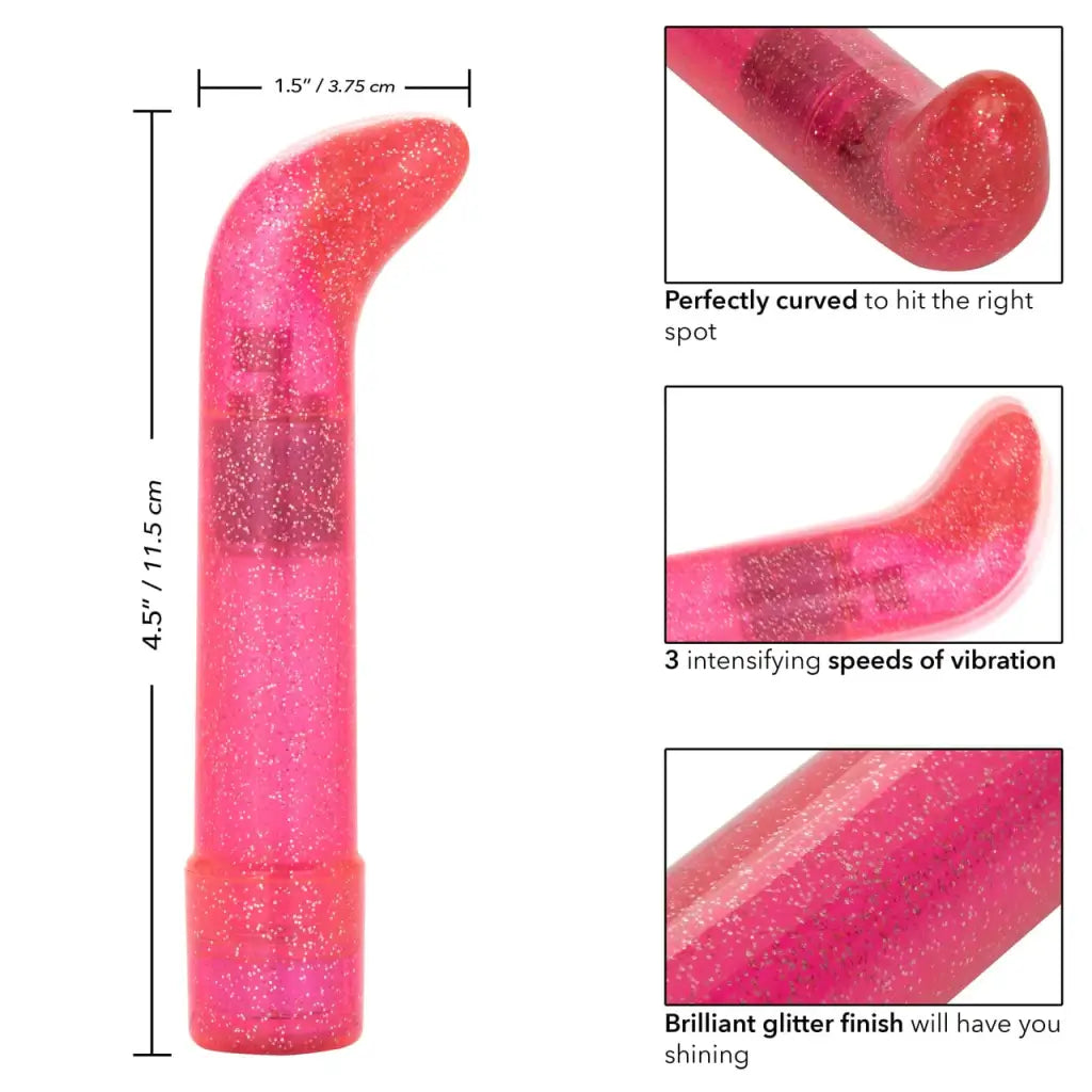 CalExotics Vibrator Sparkle Mini G-vibe at the Haus of Shag