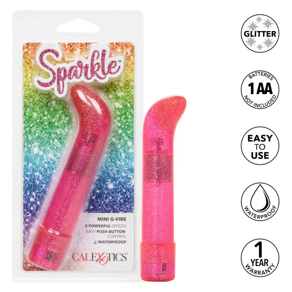 CalExotics Vibrator Sparkle Mini G-vibe at the Haus of Shag