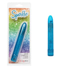 CalExotics Vibrator Blue Sparkle Slim Vibe at the Haus of Shag