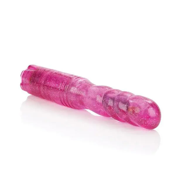 CalExotics Vibrator Sparkle Softees Swirl - Pink at the Haus of Shag