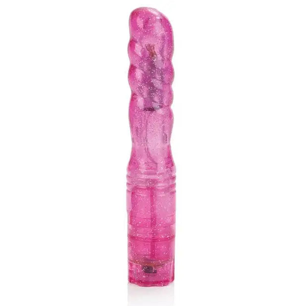 CalExotics Vibrator Sparkle Softees Swirl - Pink at the Haus of Shag