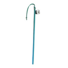 Spartacus 24’’ Leather Wrapped Cane - Baby Blue - Cane