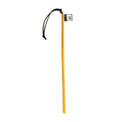 Spartacus 24’’ Leather Wrapped Cane - Yellow - Cane