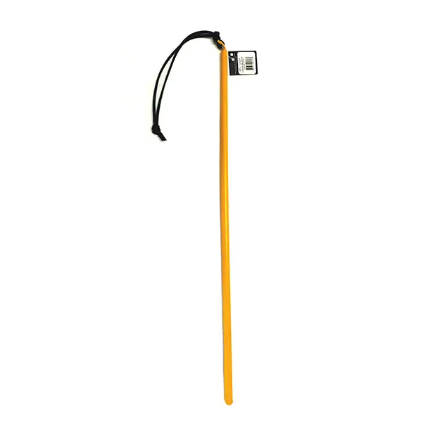 Spartacus 24’’ Leather Wrapped Cane - Yellow - Cane