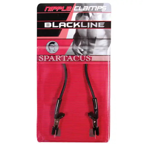 Spartacus Blackline Nipple Clamps - Nipple Clamp