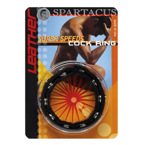 Spartacus Leather Super Speeds Cock Ring - Cock Ring