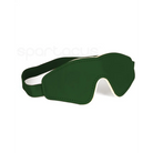 Spartacus Pu Blindfold W/plush Lining - Green - Blindfold