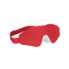 Spartacus Pu Blindfold W/plush Lining - Red - Blindfold