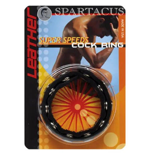 Spartacus Super Speeds Leather Cock Ring - Cock Ring